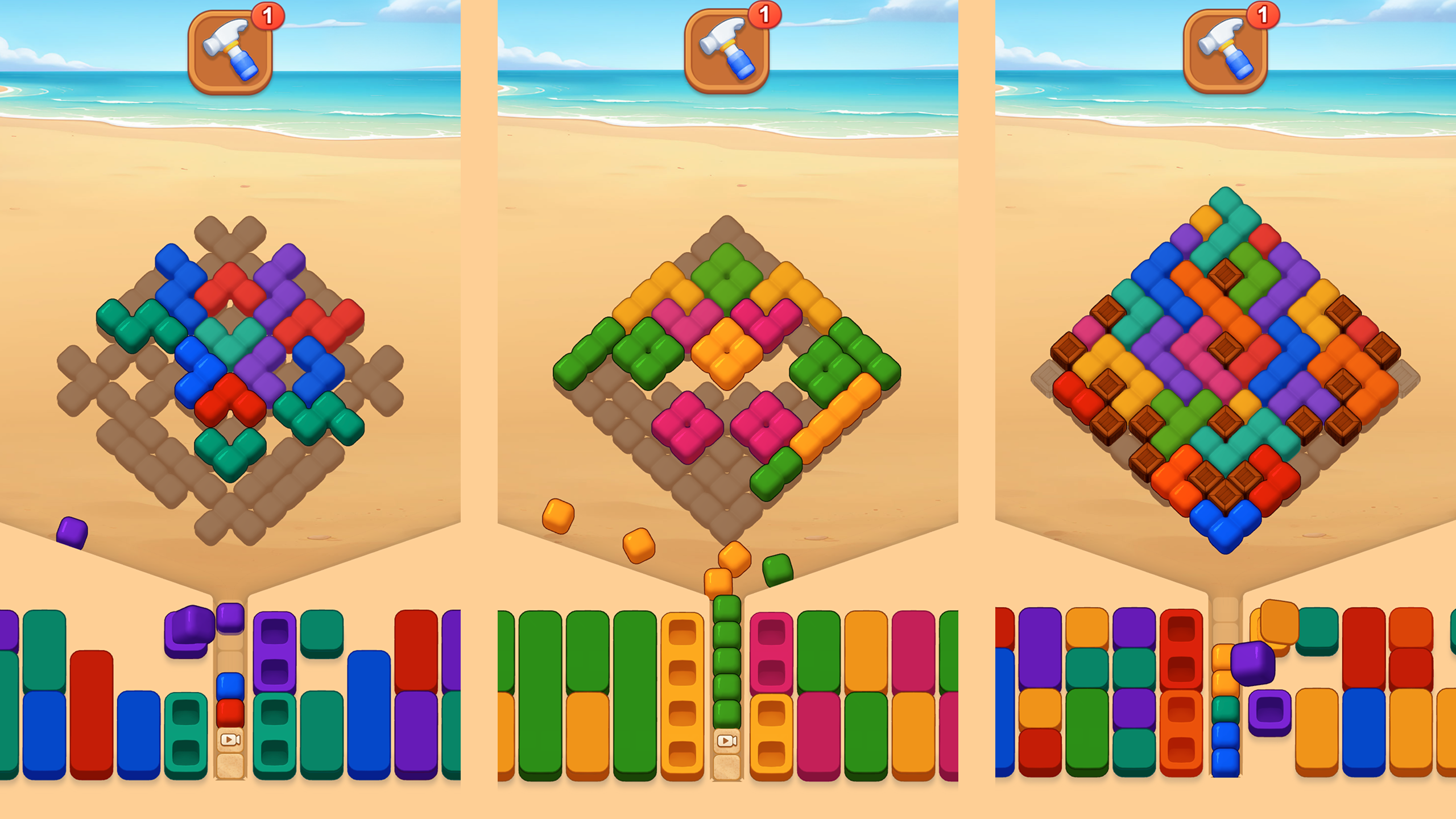 Block Drop: Color Pixel Blast screenshot 1
