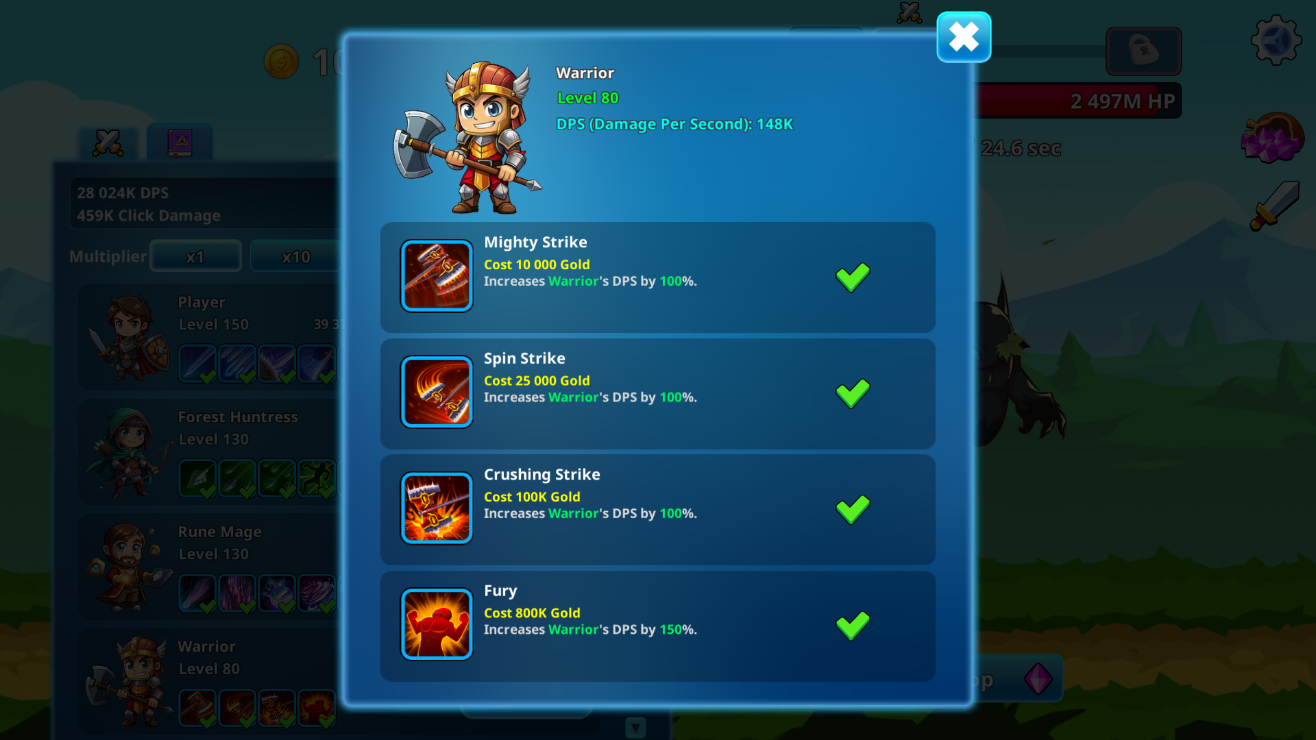 Heroes vs Monsters: Idle RPG — screenshot 3