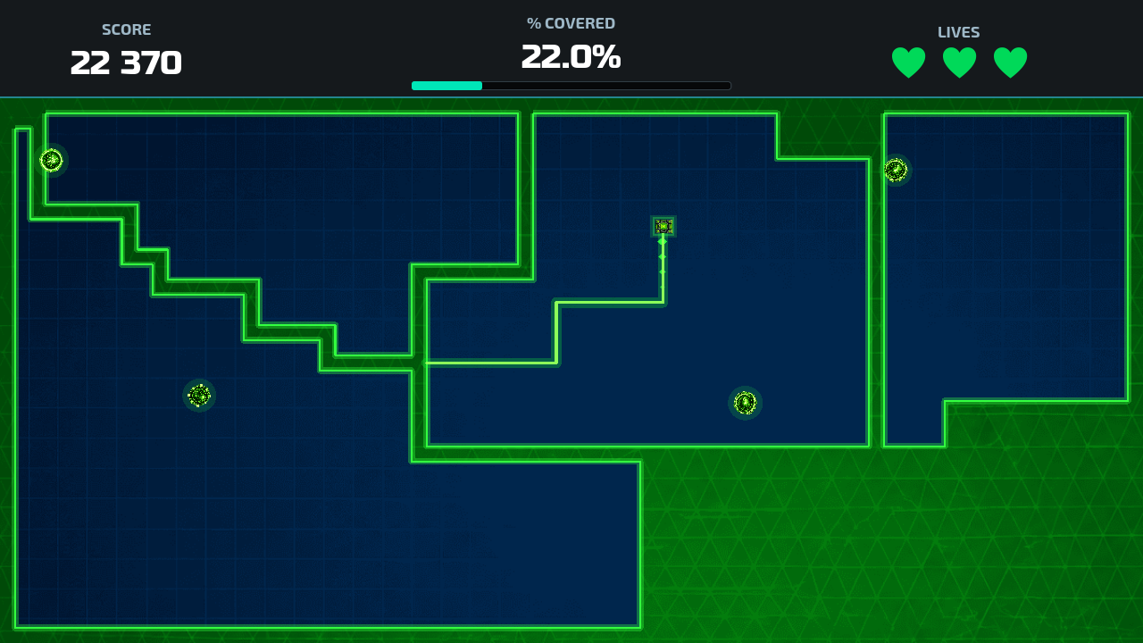 Xonix path of the liberator — screenshot 12