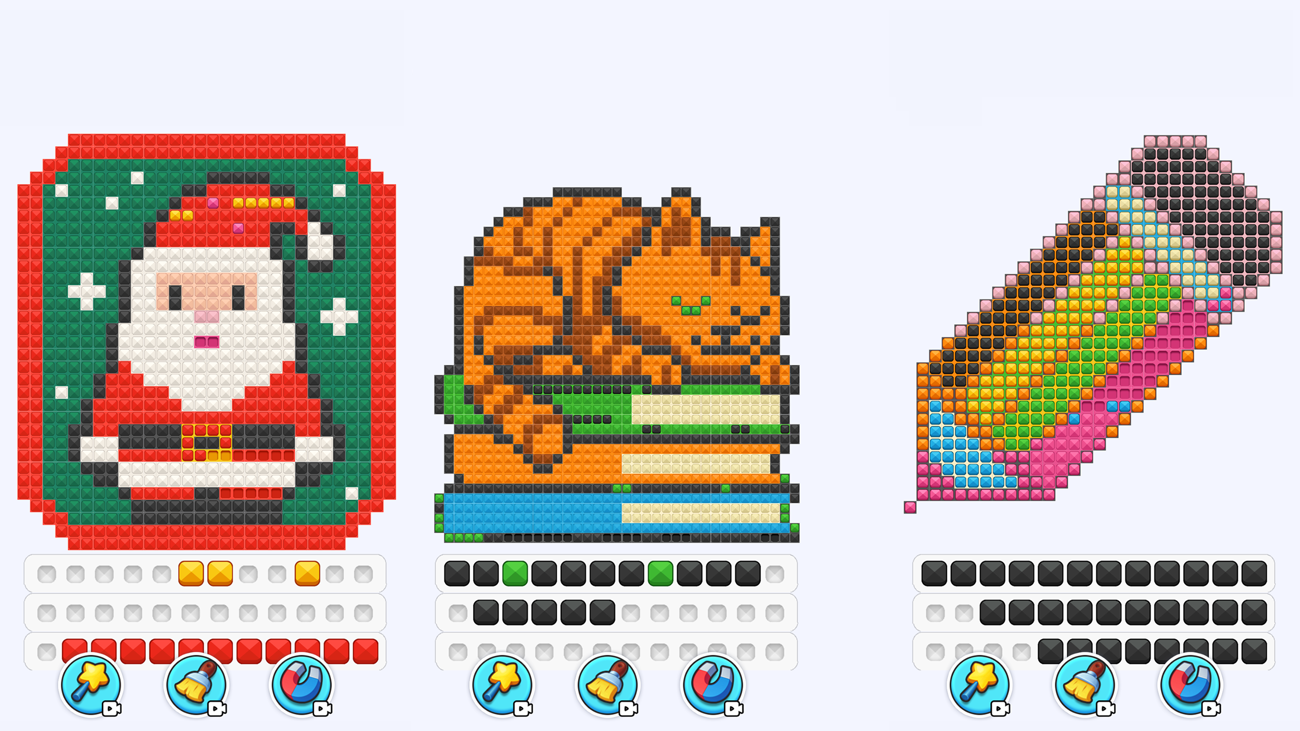 Bead Sort: Block Coloring — screenshot 1