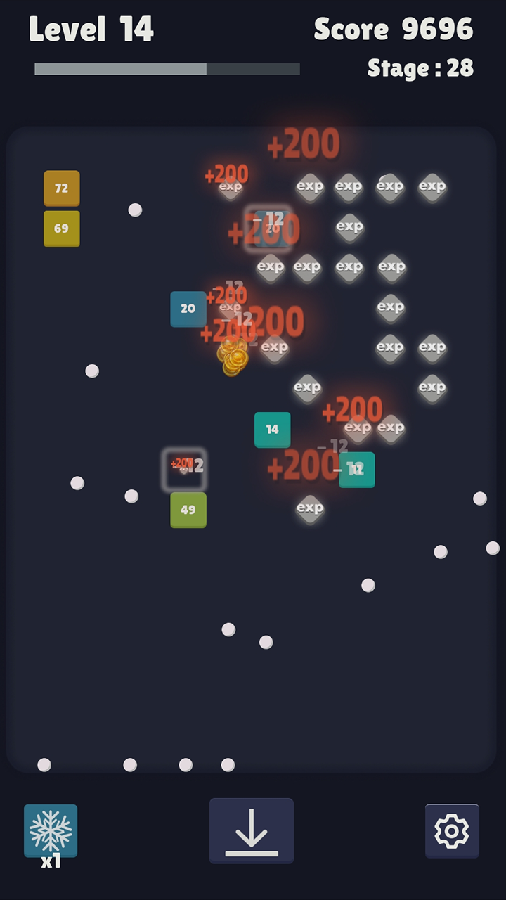 Bricks Breaker: Upgrade balls screenshot 7