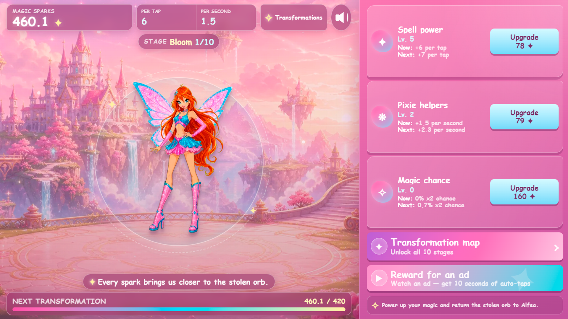 Winx clicker — screenshot 4