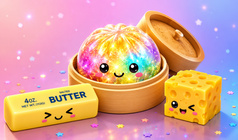 Squishy Merge: Dumplings and Butter
