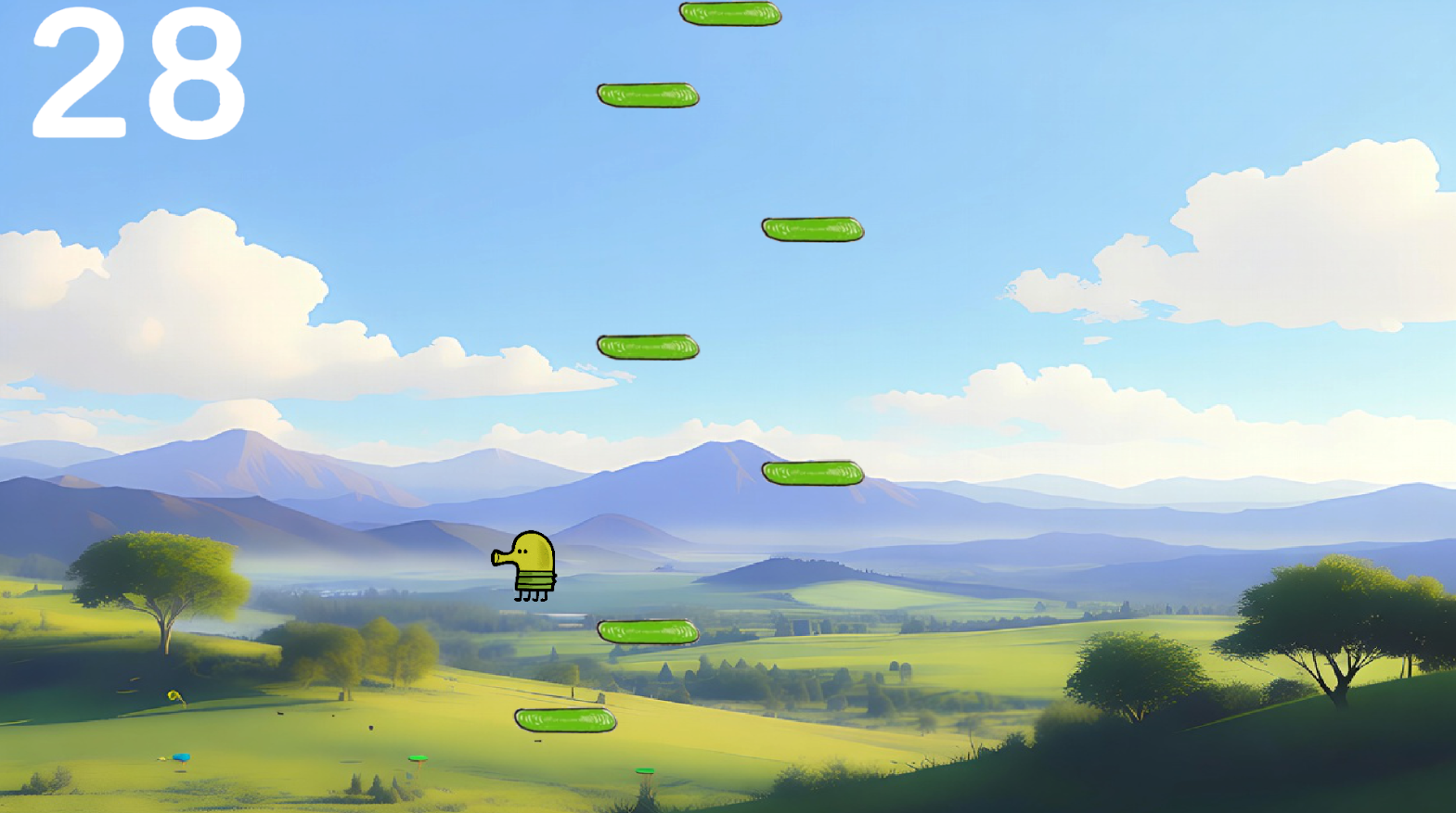 Дудл джамп — screenshot 4