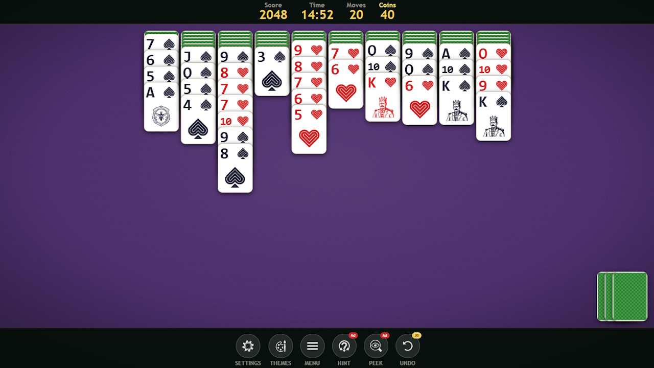 Spider Solitaire: Collection — screenshot 1