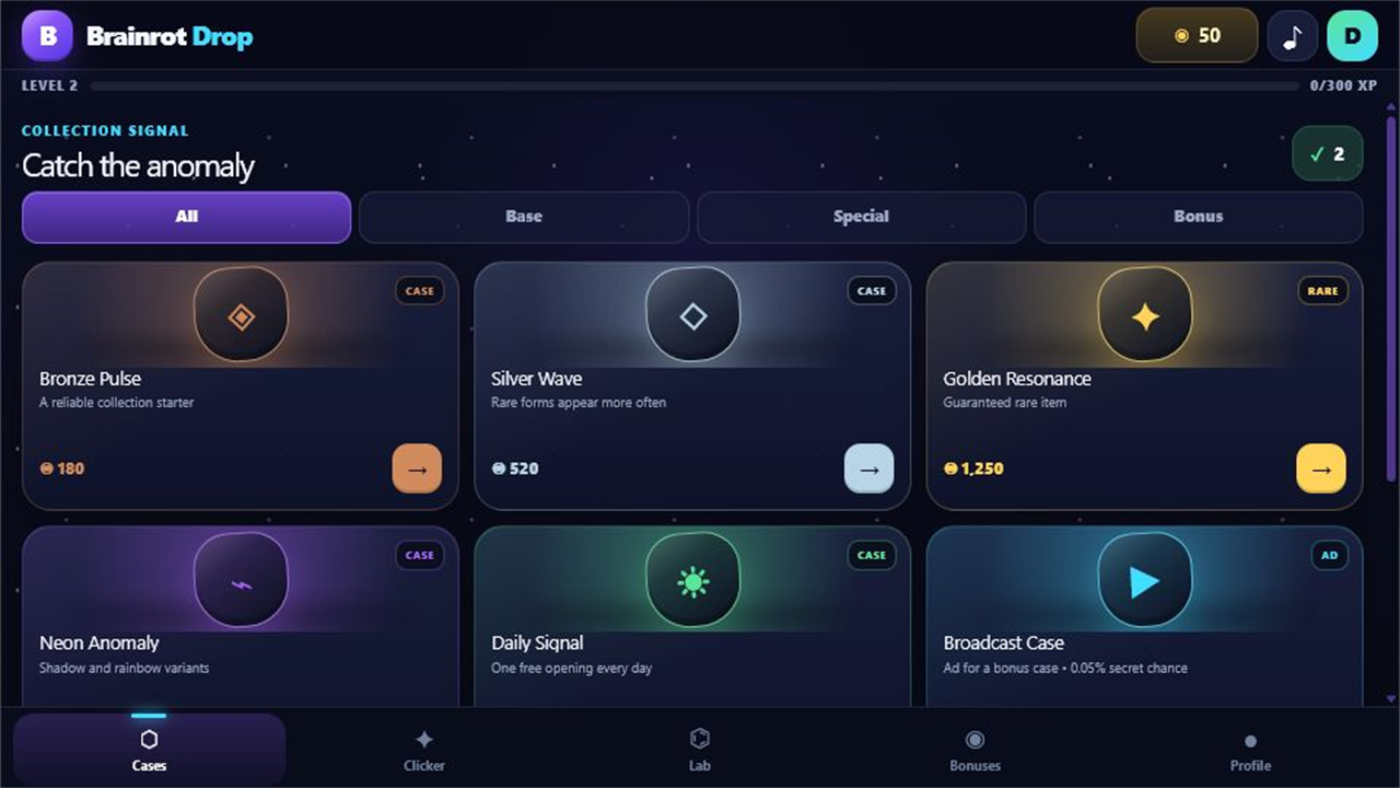 Brainrot Drop — screenshot 1