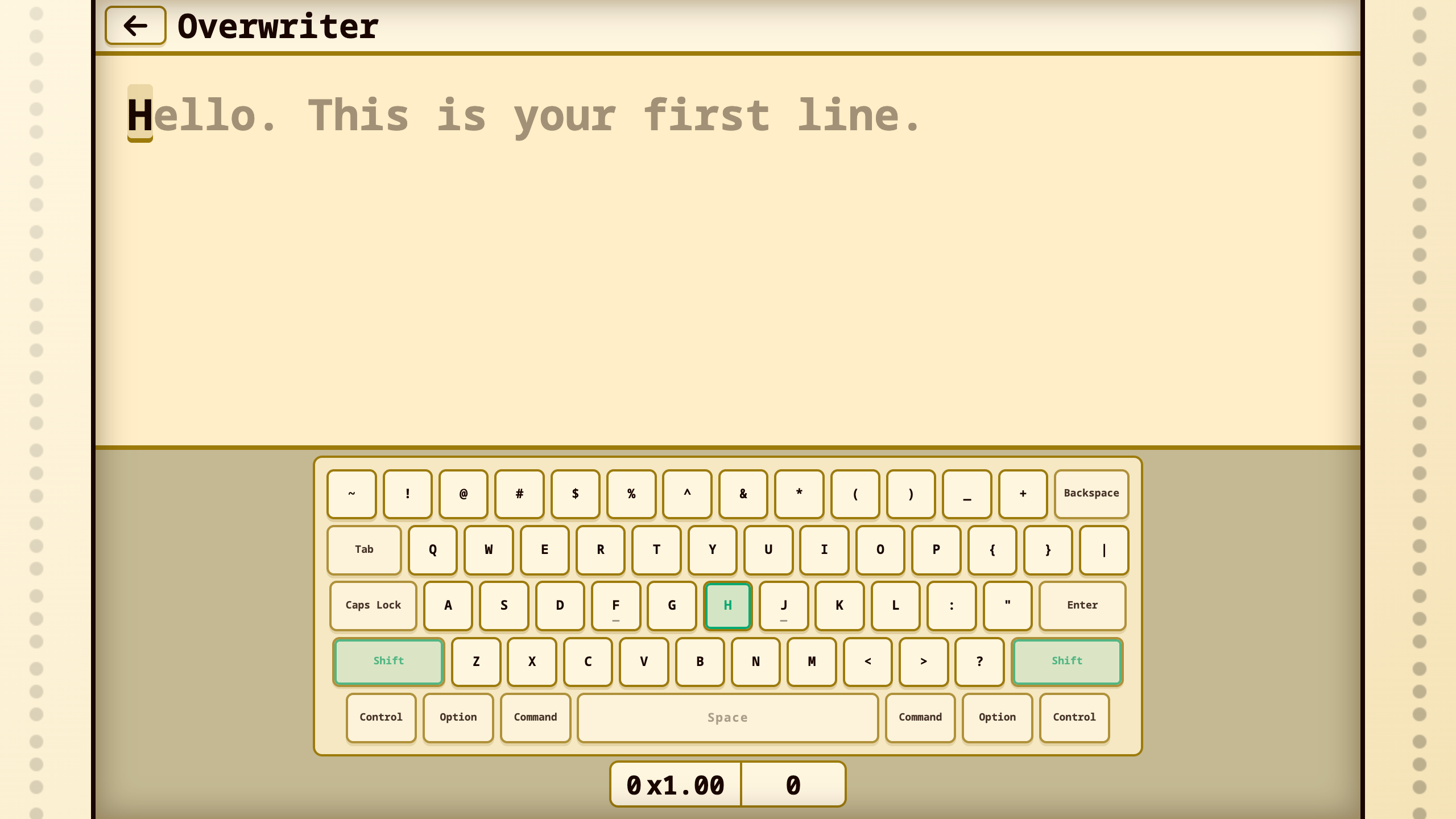 Overwriter — screenshot 4