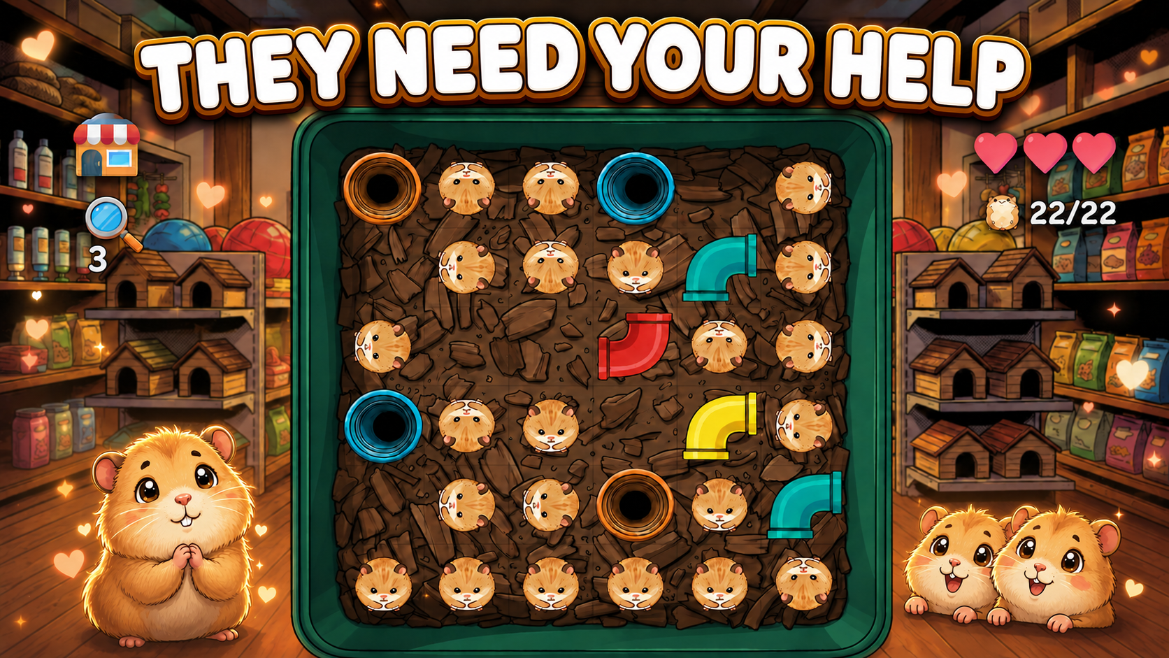Arrows: Save the hamsters — screenshot 7