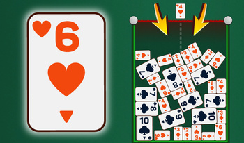 Merge the cards. Get to the ace!