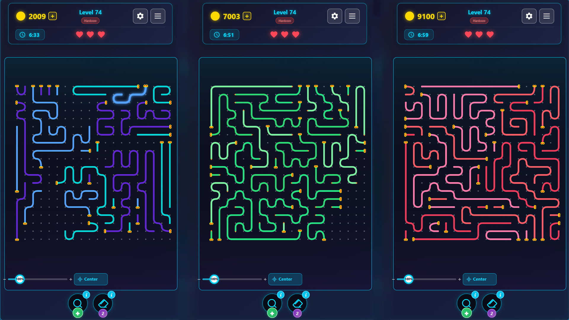Snake "Arrows Puzzle" screenshot
