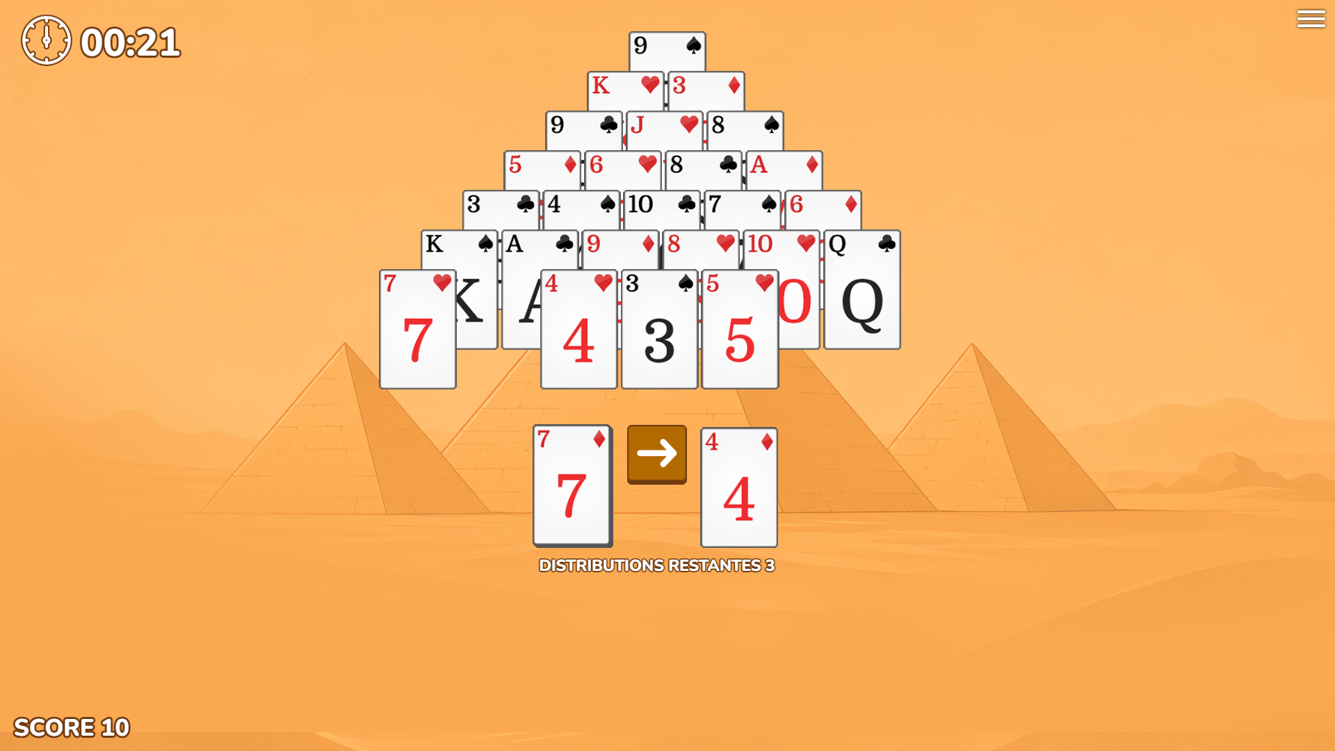 Pyramid Solitaire screenshot 26