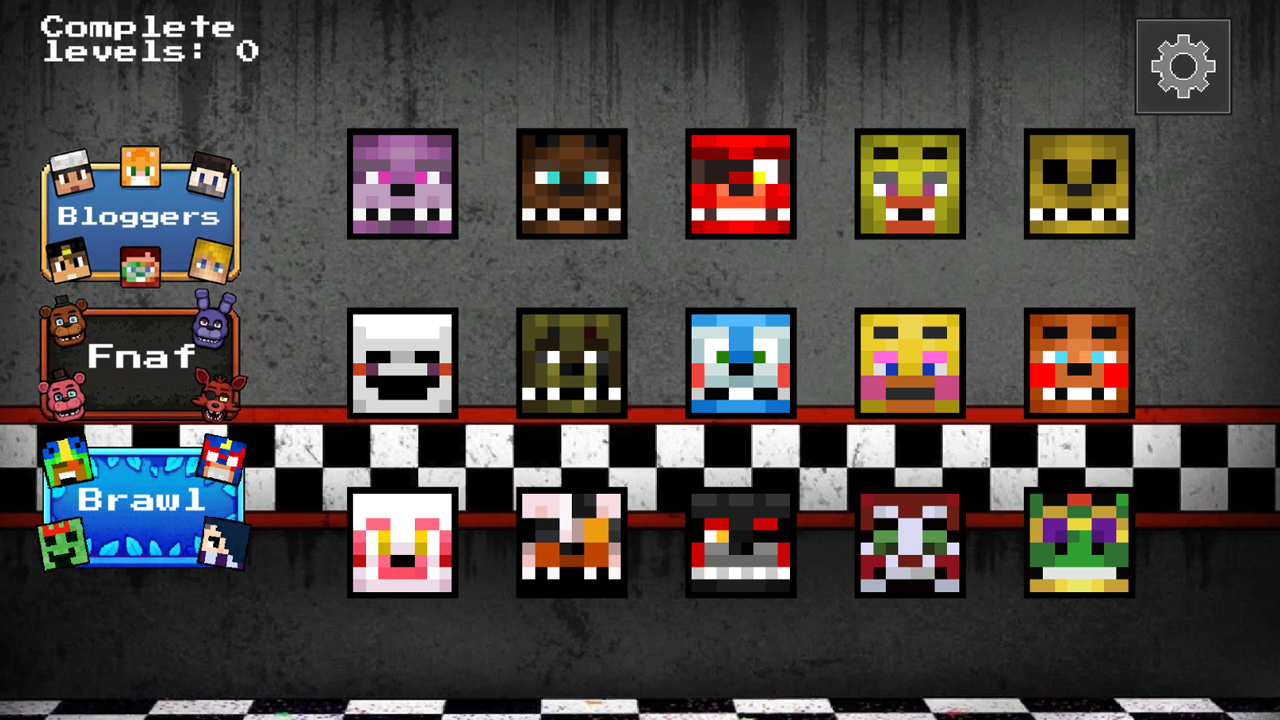 Coloring by numbers: Bloggers, Fnaf, Brawl — screenshot 6