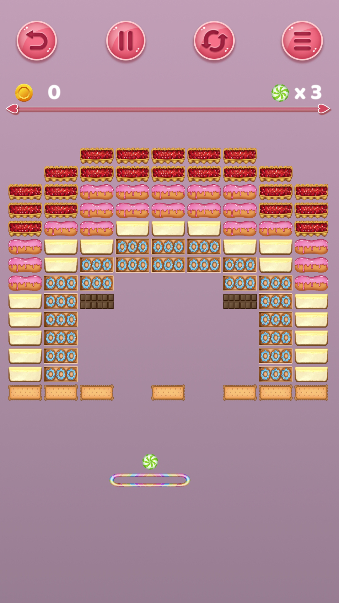 Arkanoid - smash sweet bricks screenshot 6