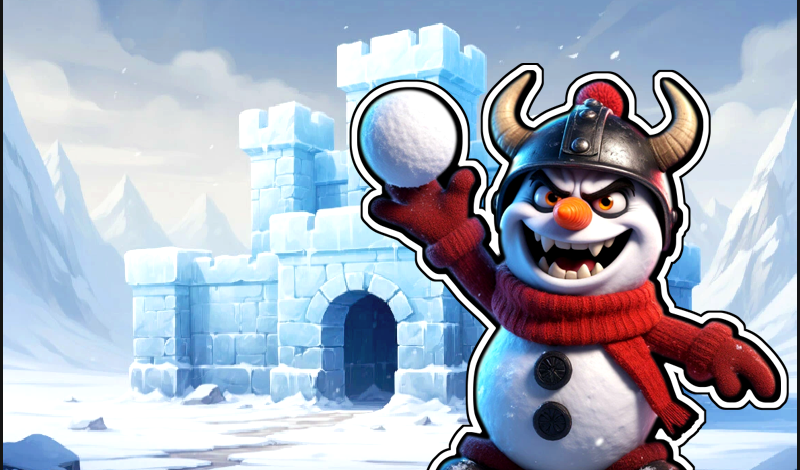 Snowballs. A Crazy Fight game cover