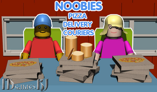Noobies. Pizza delivery couriers
