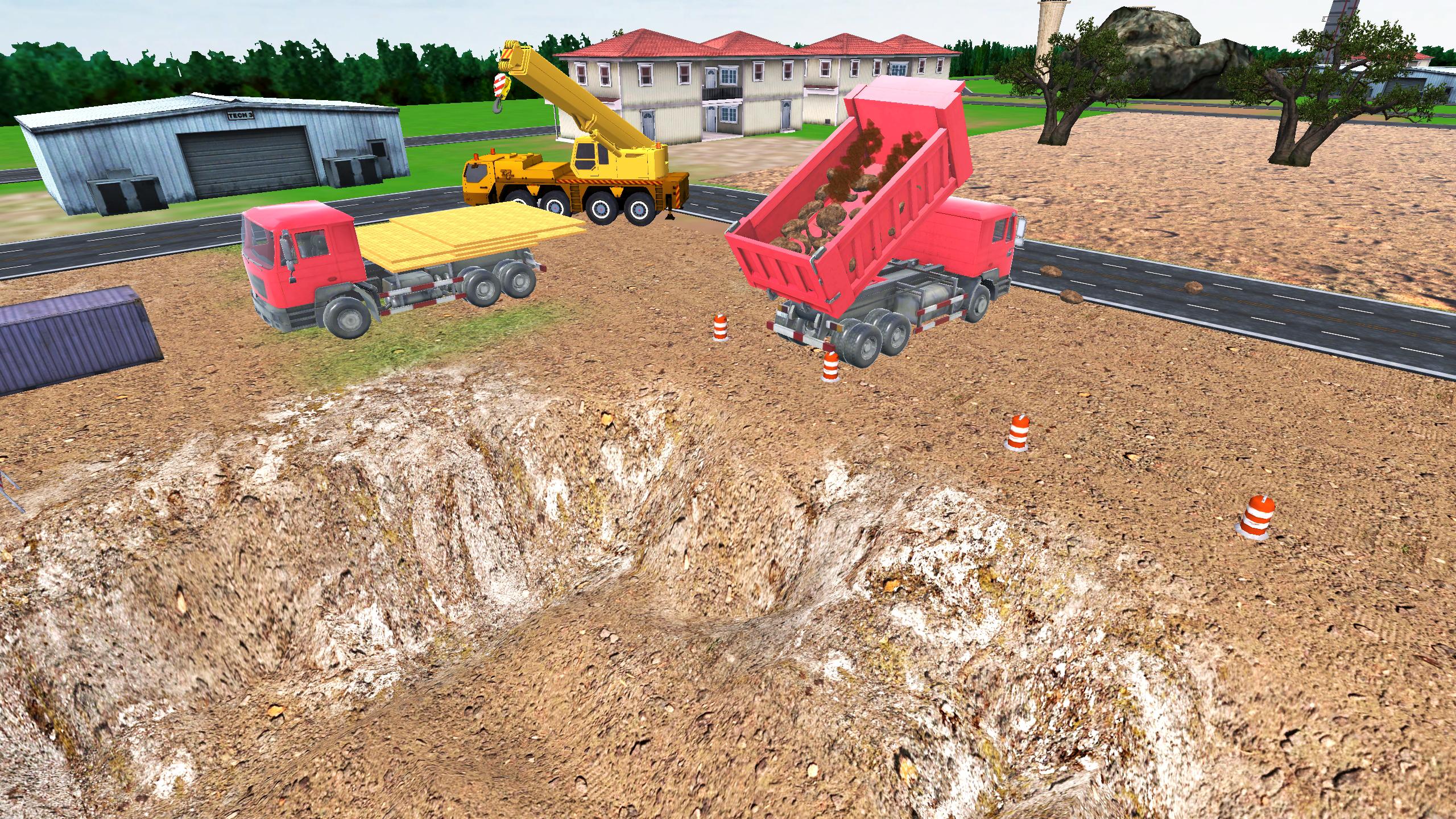 Moscow House Construction Truck screenshot