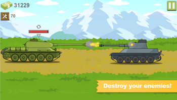 Tanks 2D: Battle!
