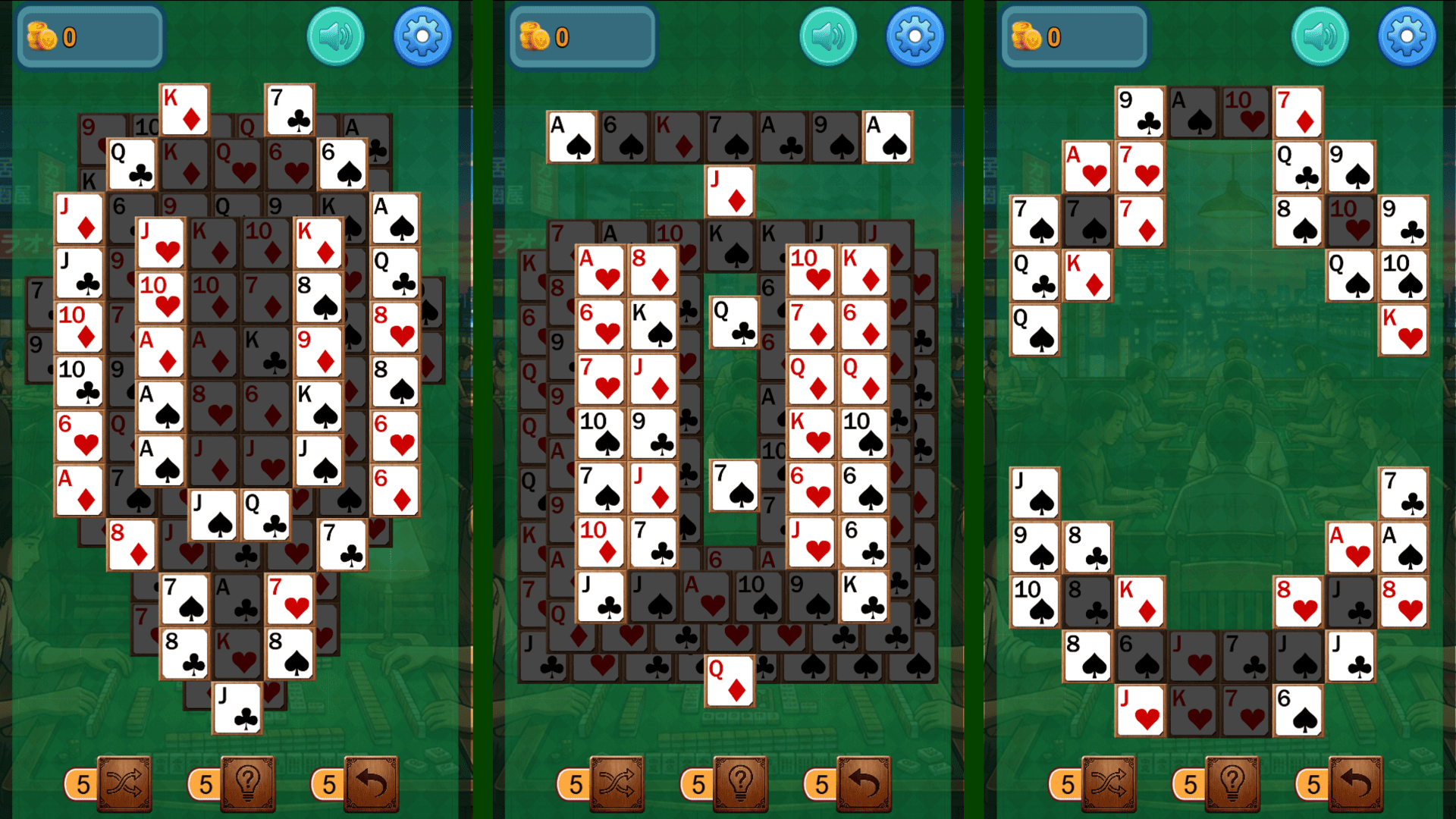 Карточный Маджонг — screenshot 3