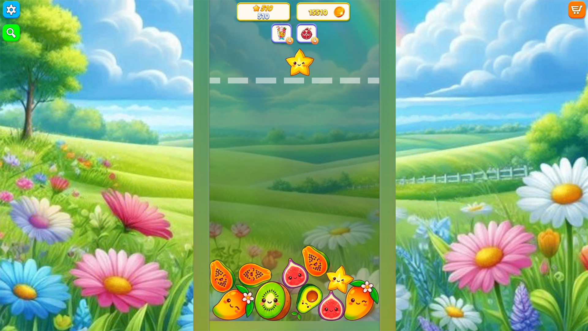 Merge! Fruit Party! — screenshot 1