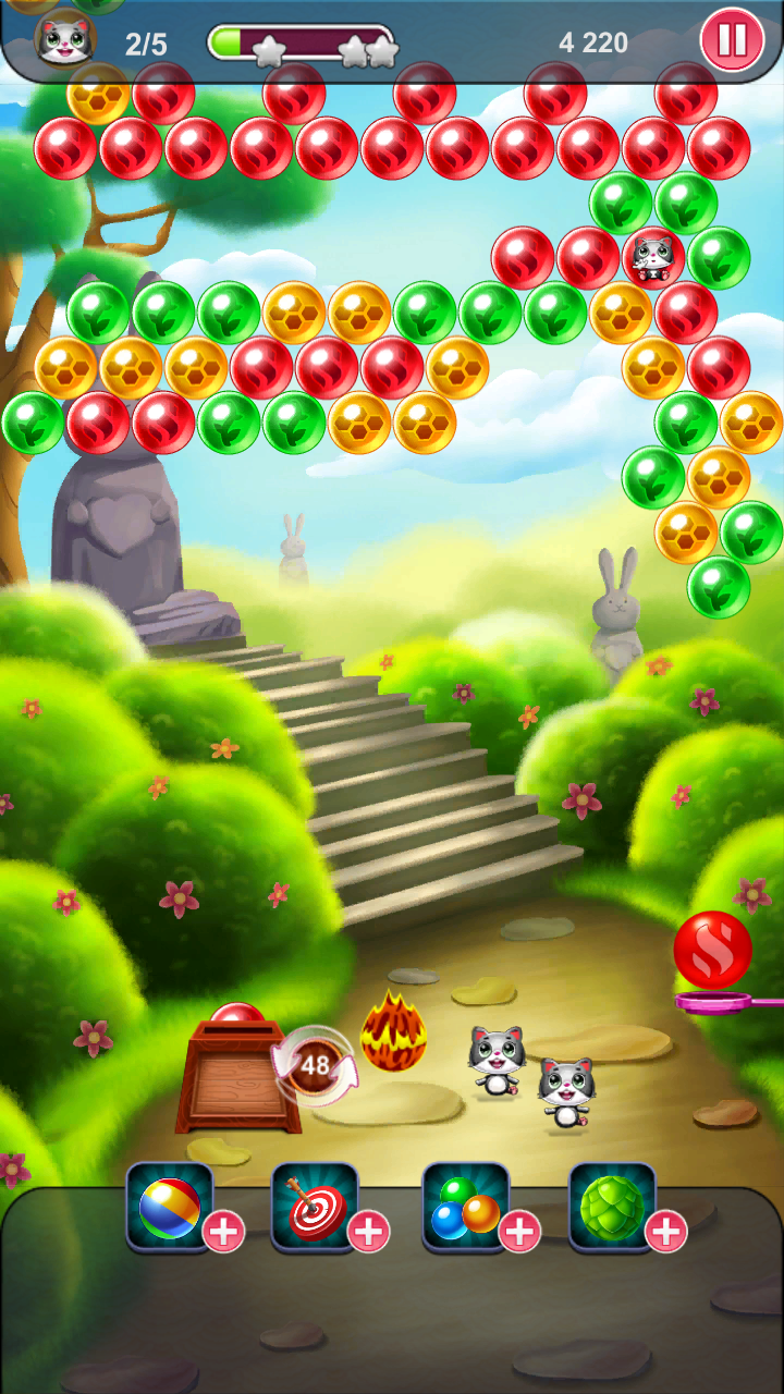 Save the cats - Bubble shooter screenshot 7