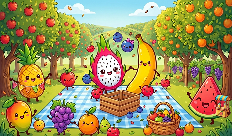 Merge! Fruit Party! game cover