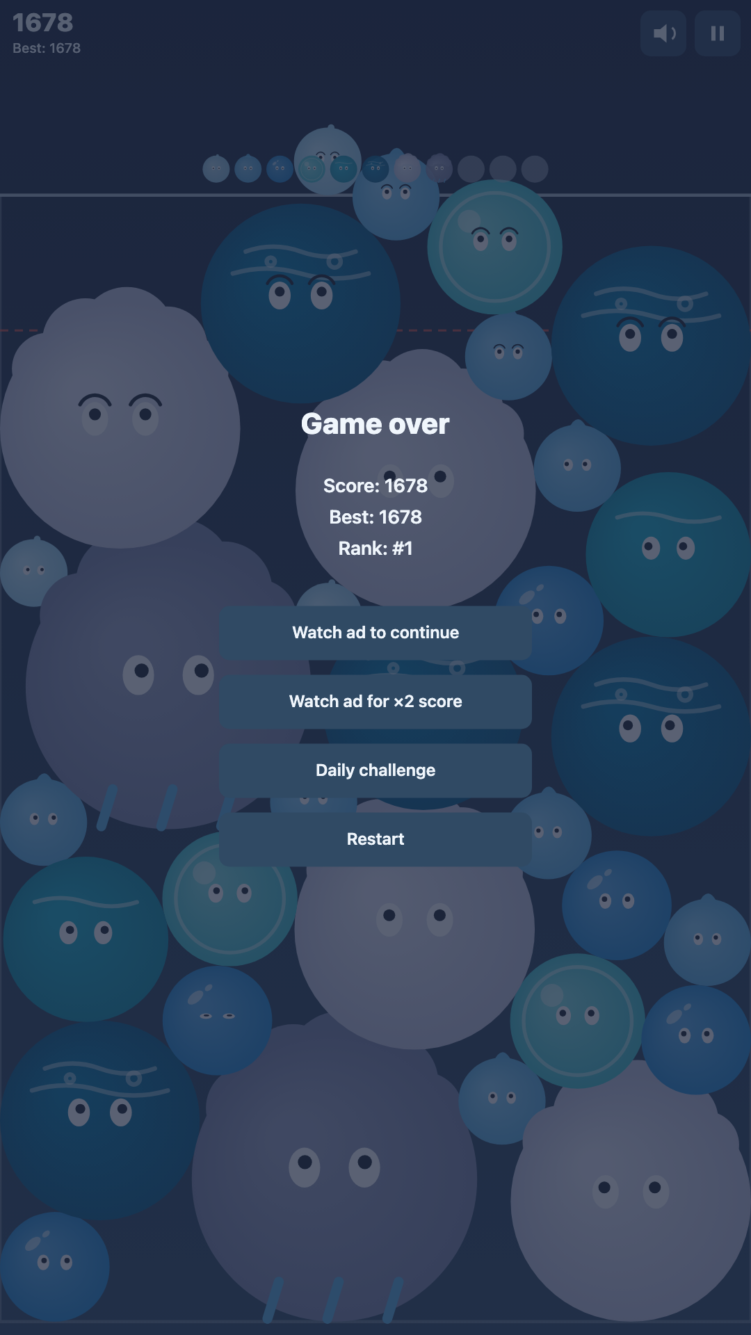 Raindrops: Merge 2048 screenshot 4
