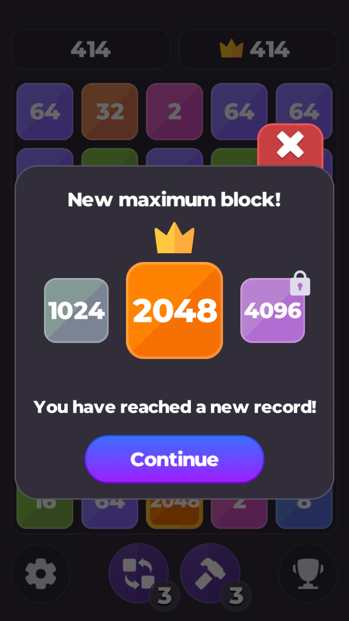 2048: Block Blast screenshot 8