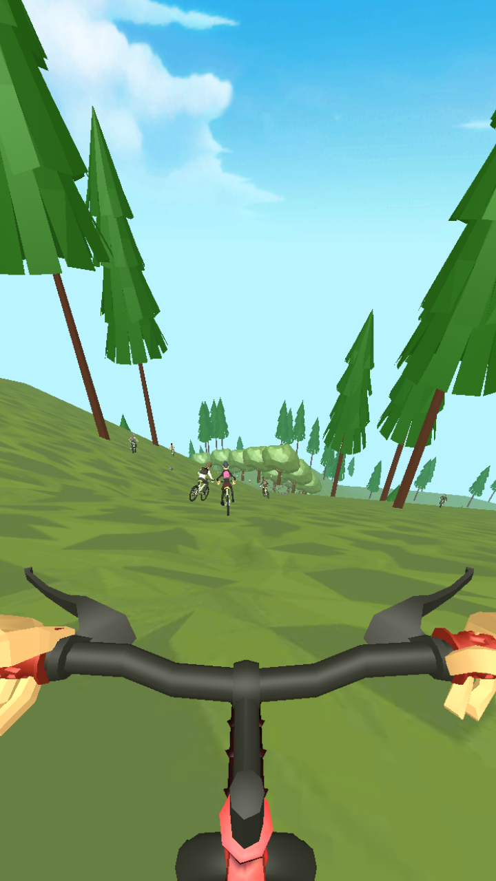 Downhill Bike Rush 3D screenshot 6