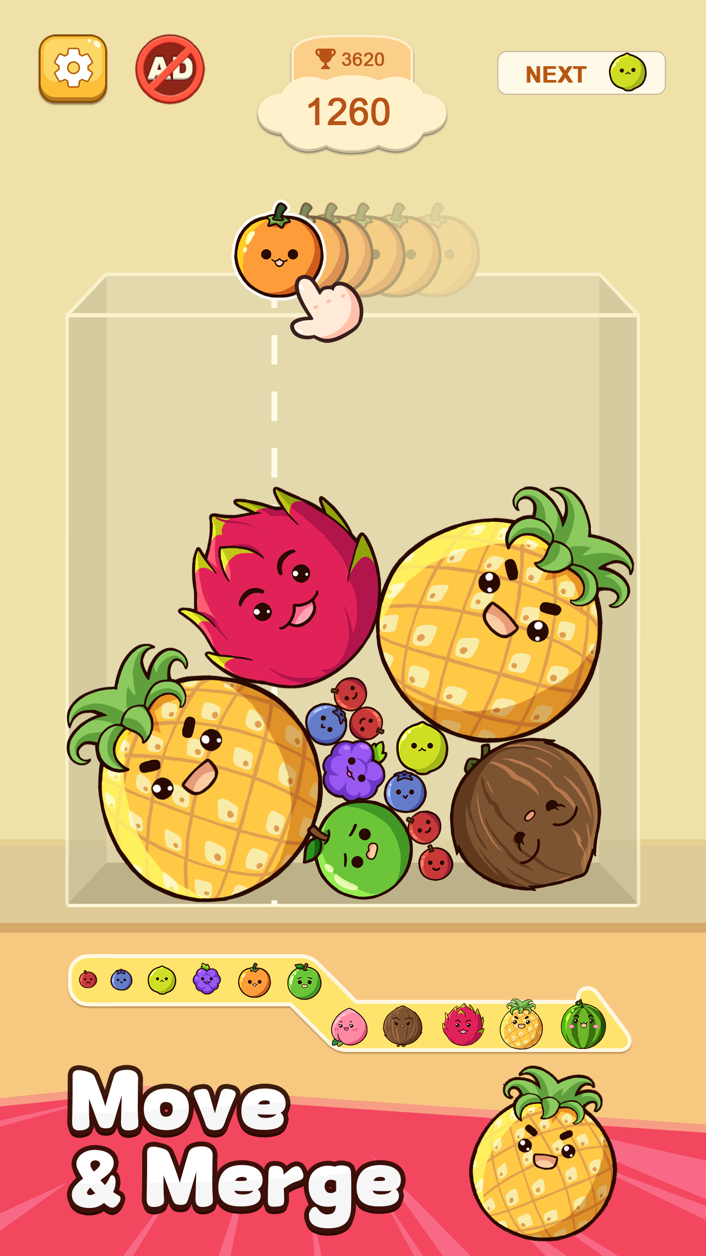 Melon Drop: Merge Master screenshot 6