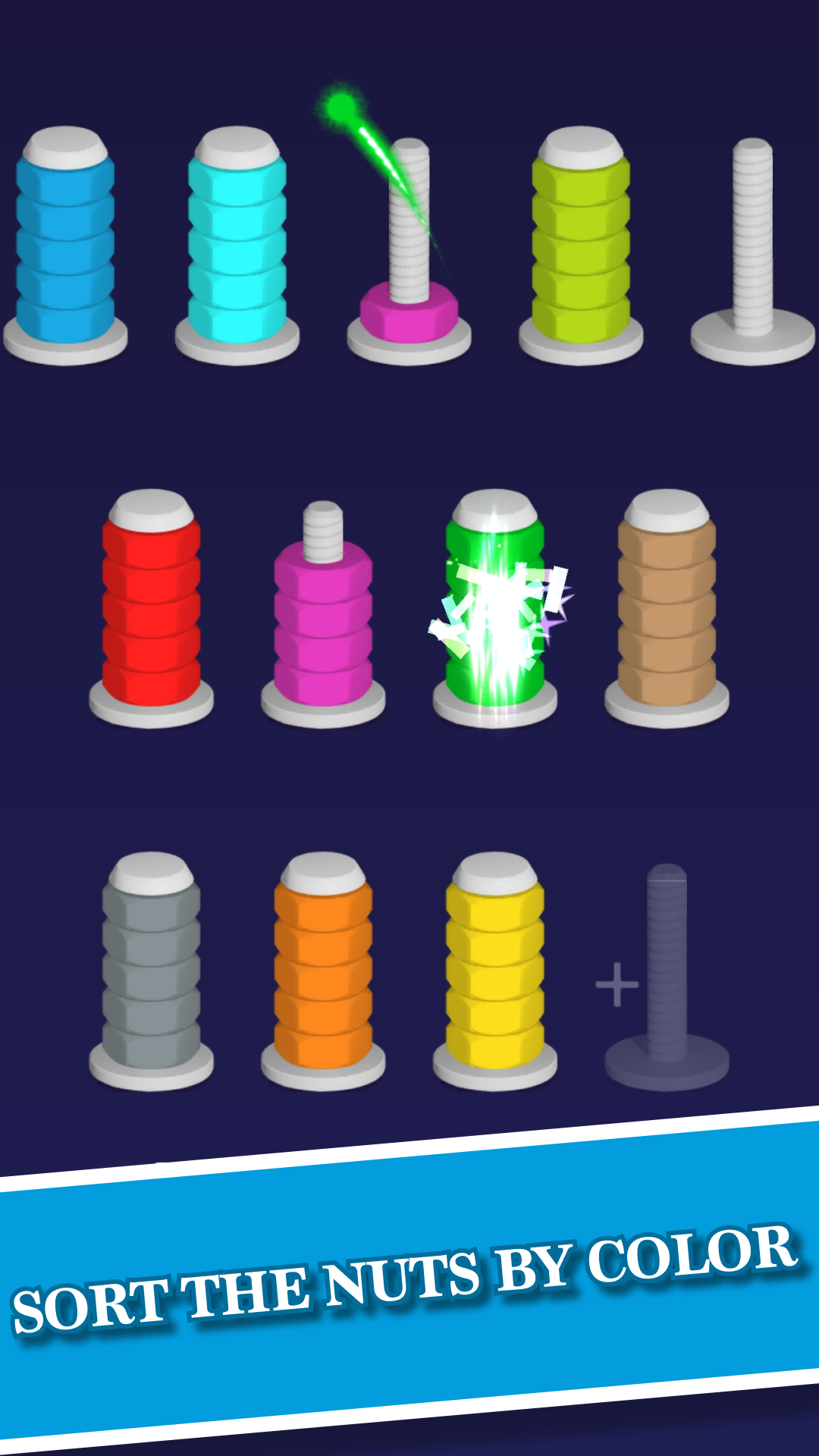 Nut Sort: Build the City screenshot 6