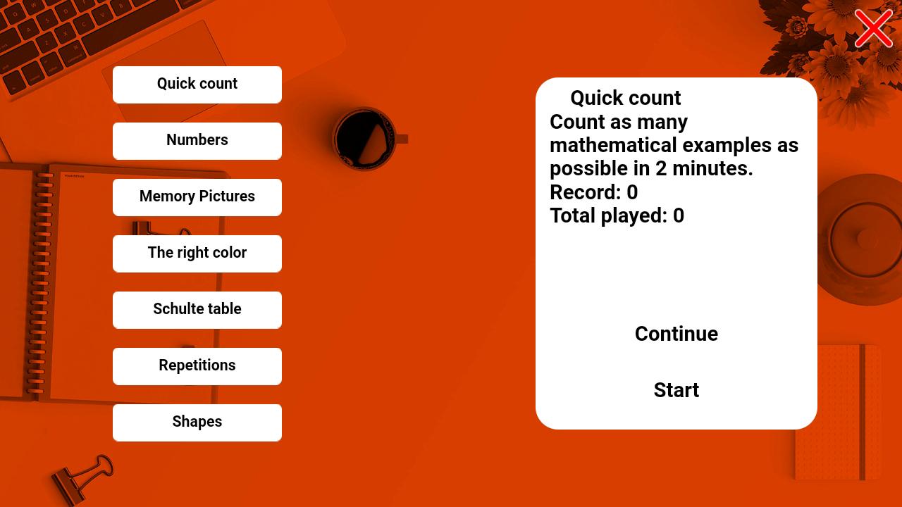 Brain Training screenshot