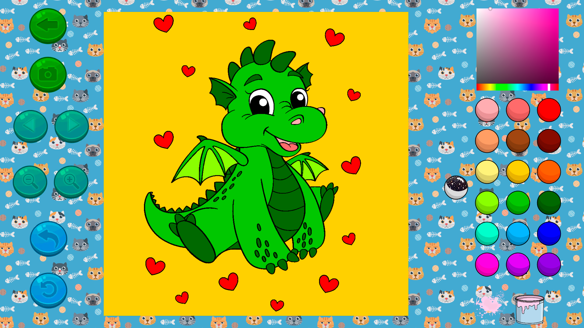 Coloring book for children 3-4 years old screenshot