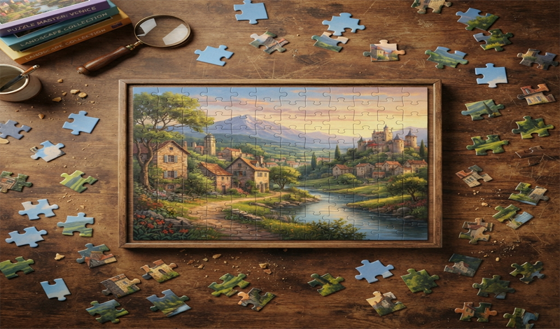 Пазлы онлайн game cover