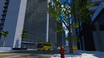 Online Car Destruction In A Big City