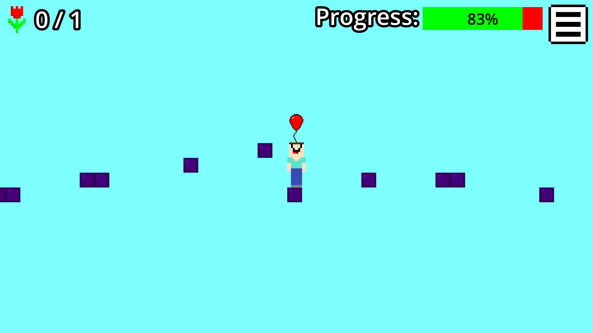 Noob Parkour 2D - Bring the Flower — screenshot 5