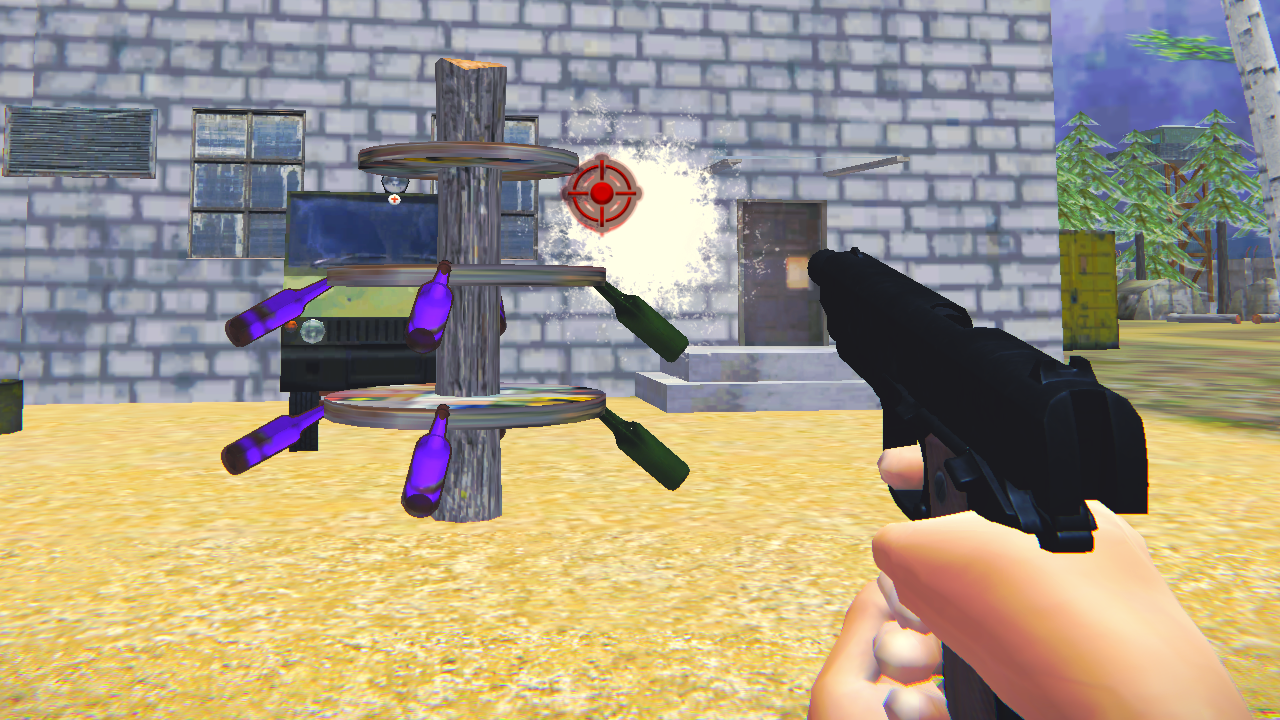 Bottle Shooting 3D screenshot