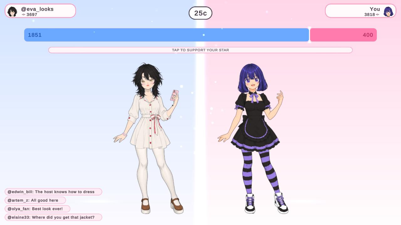 Become Popular! Dress Up screenshot 10