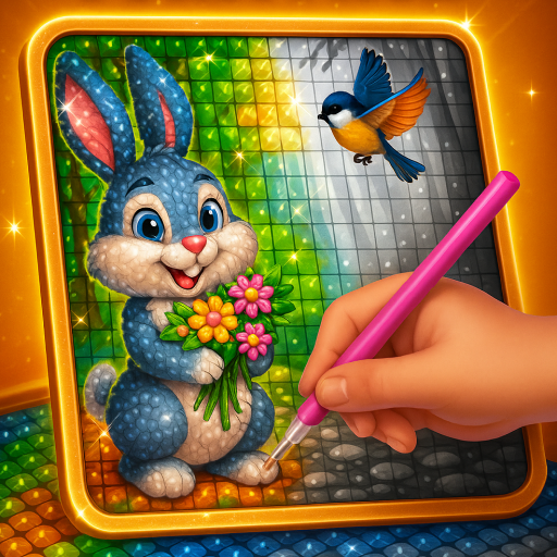 Drawing: Diamond Mosaic icon