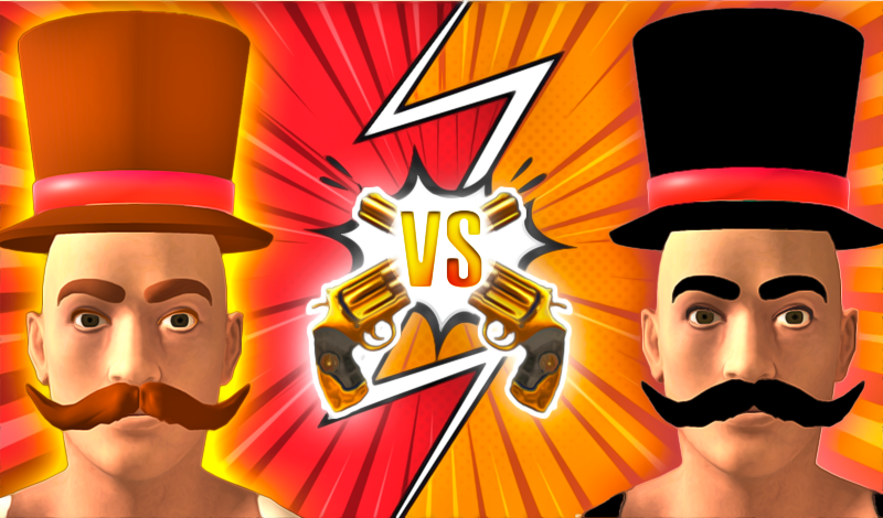 Men's Duel Simulator 3D game cover