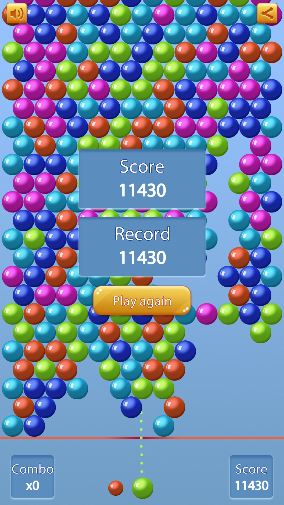 Colored balls shooting game screenshot 6