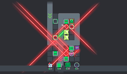 Lasers and blocks