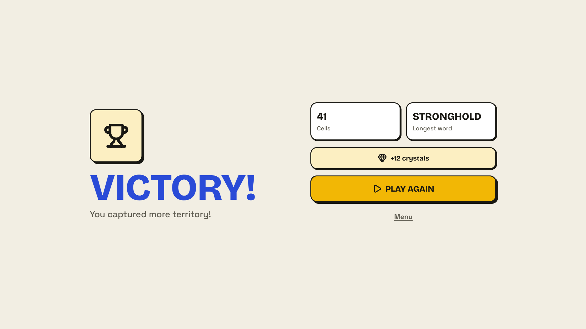 Word Territory Duel — screenshot 2