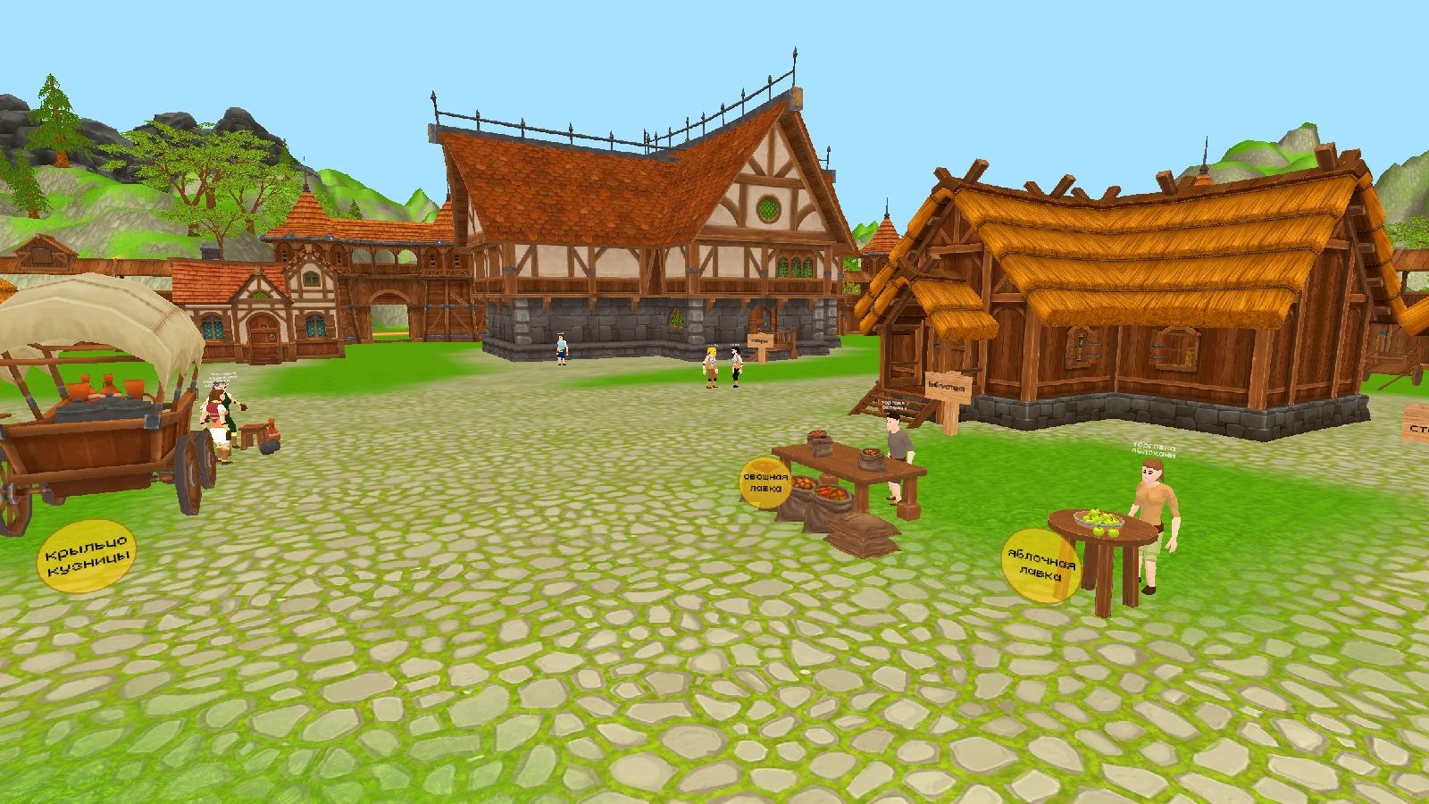 Крафт 3 в ряд: Деревня 3D — screenshot 13