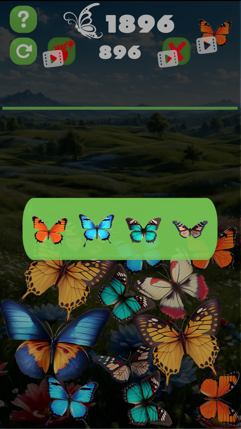Butterfly: merge 2048 screenshot 6