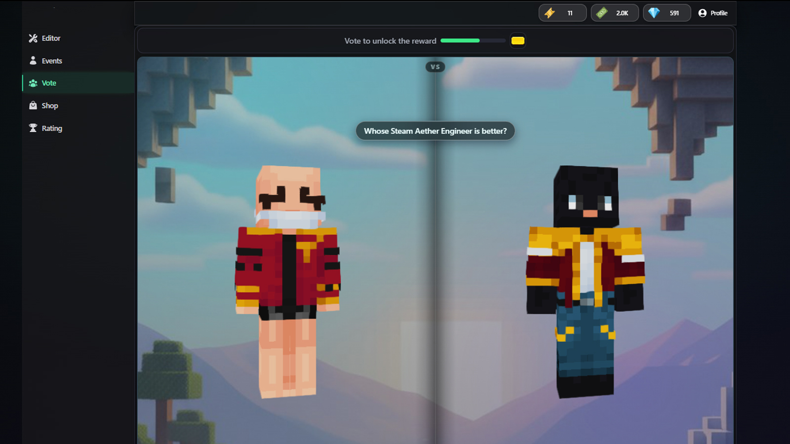 Mine Skin Editor — screenshot 2