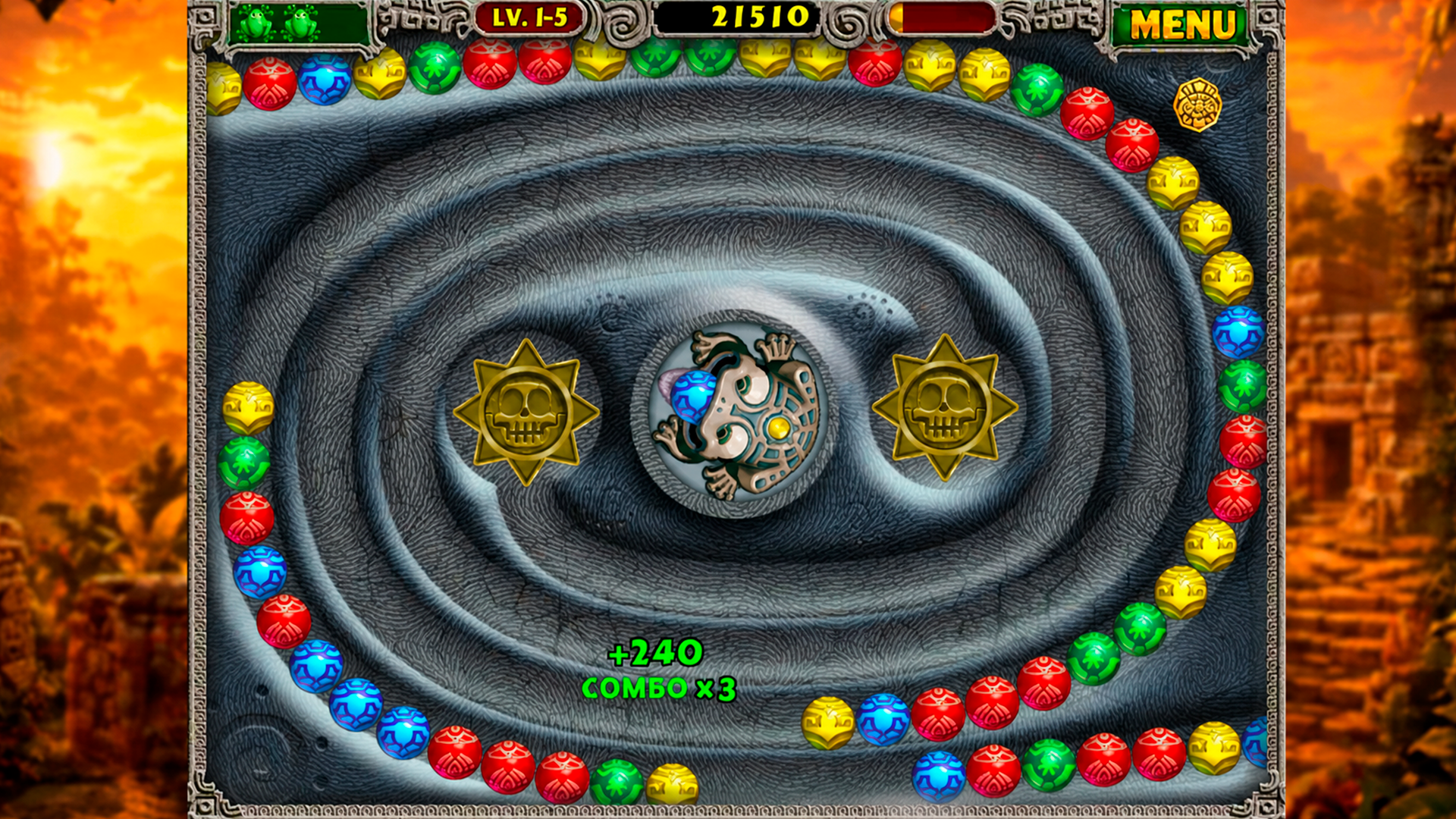 Zuma Deluxe Original — screenshot 5