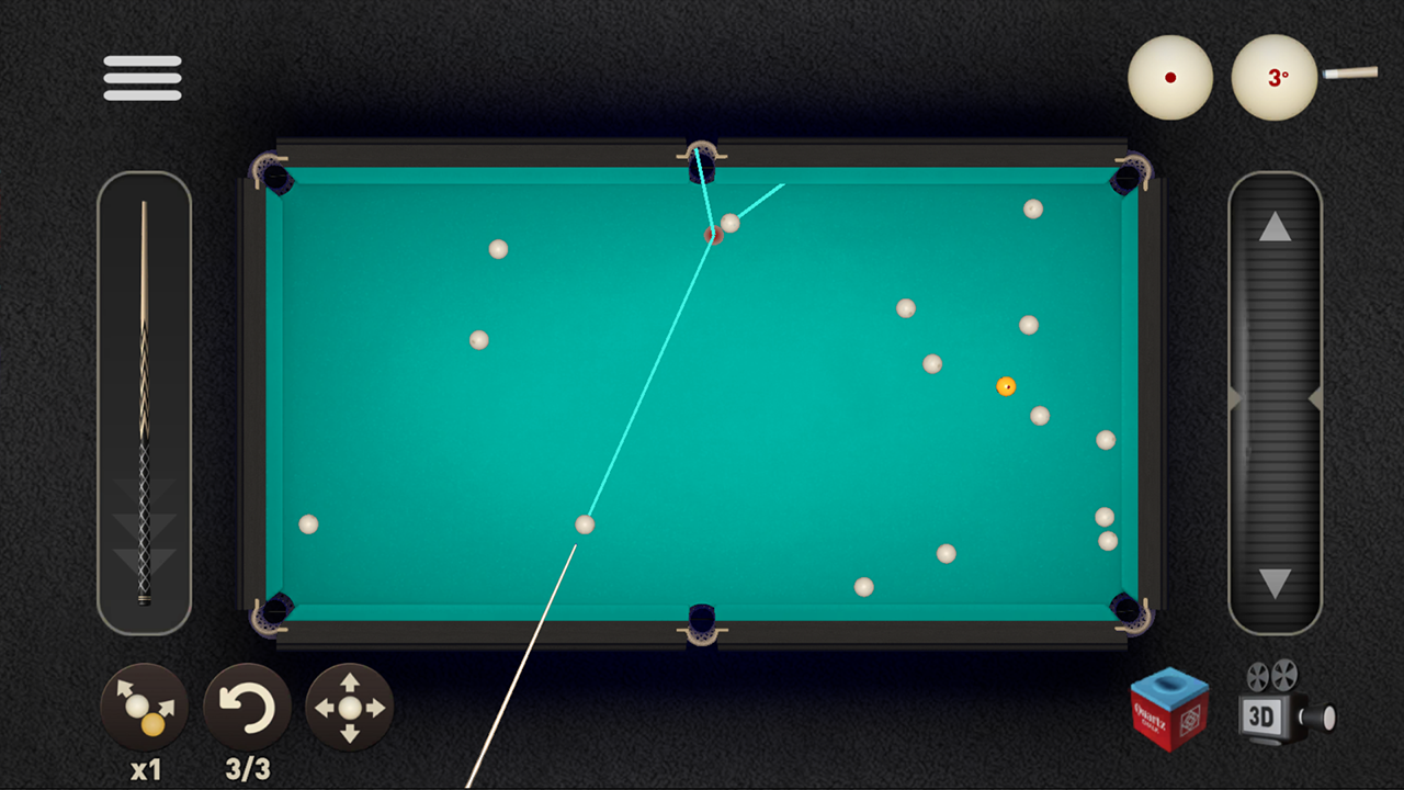 Billiards 3D: Russian Pyramid screenshot