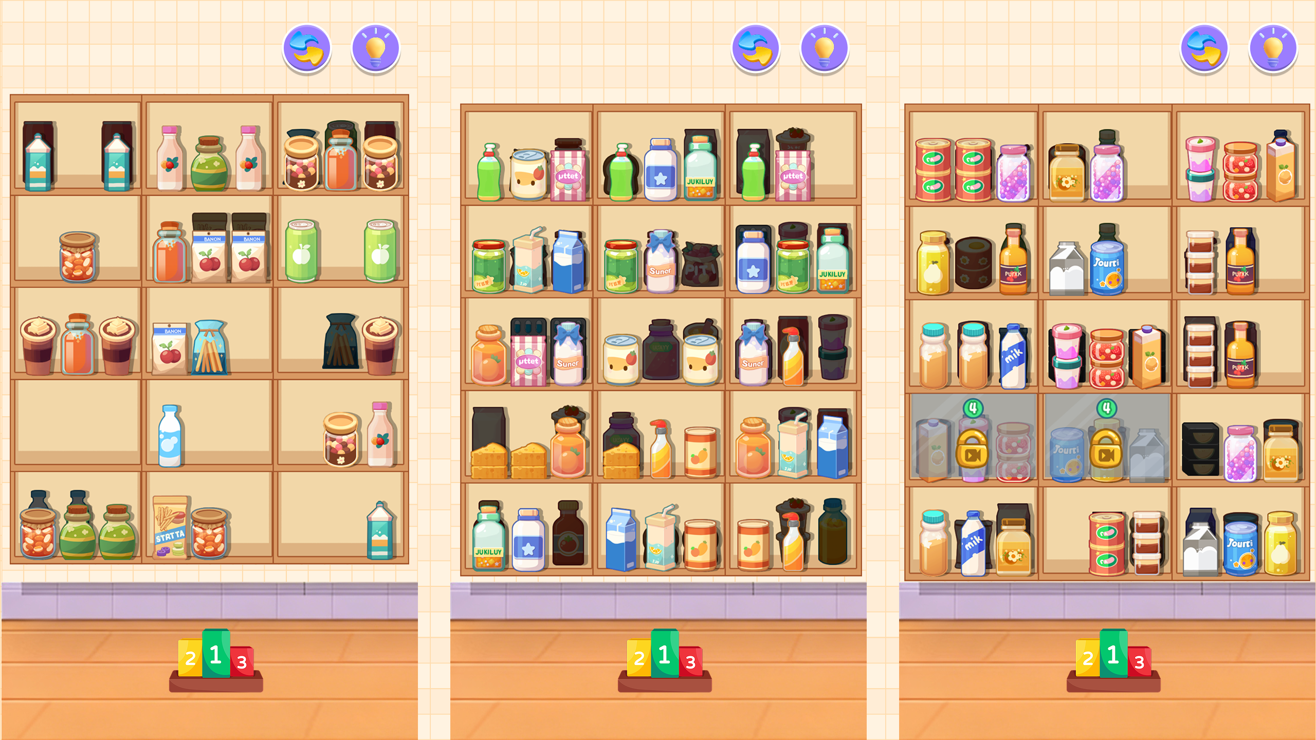 Goods Sort & Clear: Match 3 screenshot