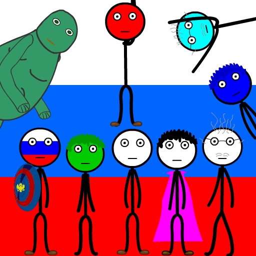 Stickman Superheroes icon