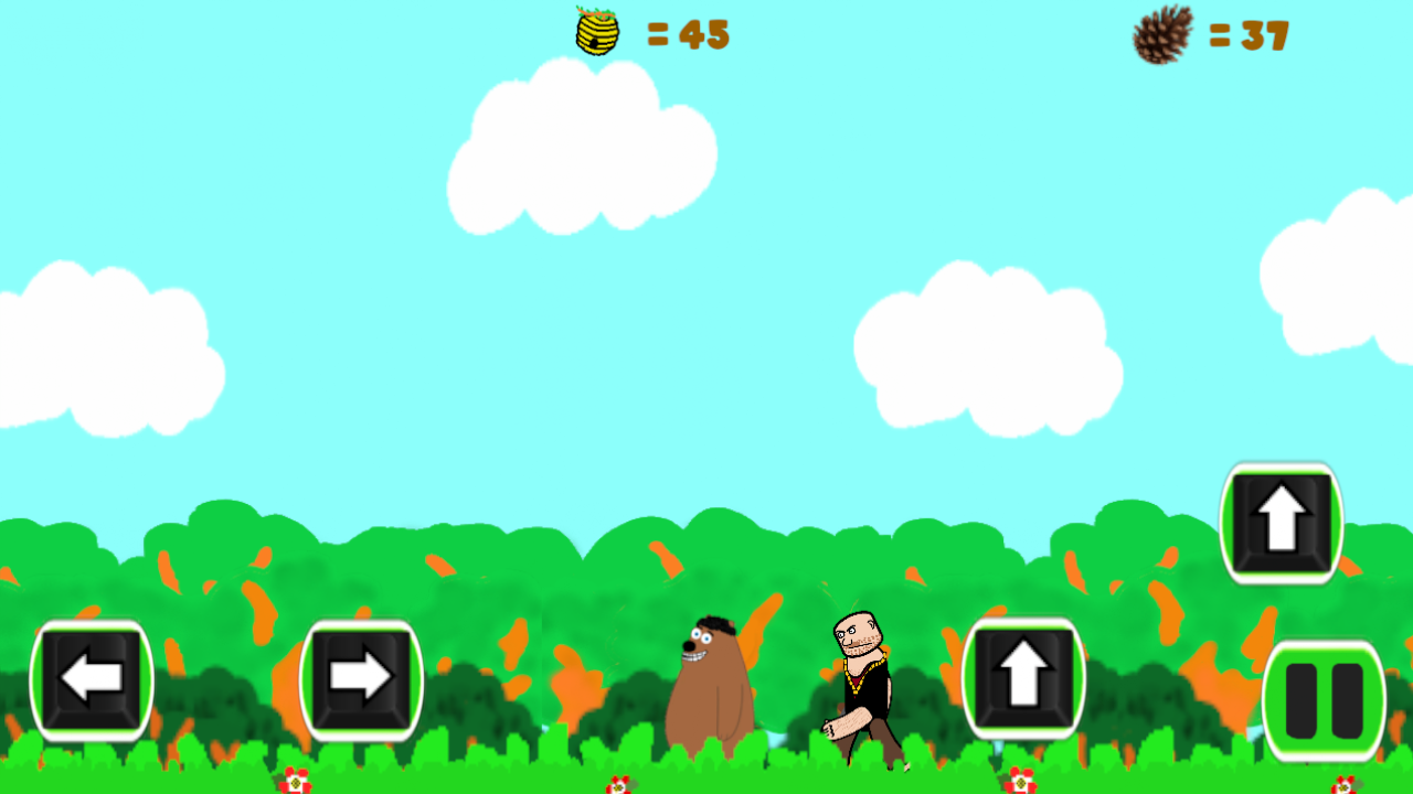Мишка и шишки — screenshot 4
